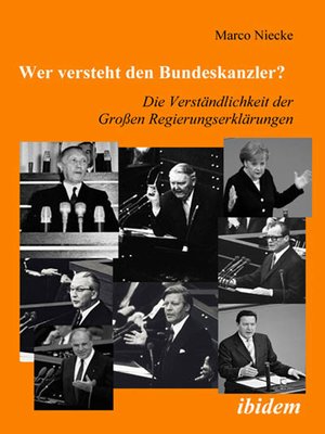 cover image of Wer versteht den Bundeskanzler?